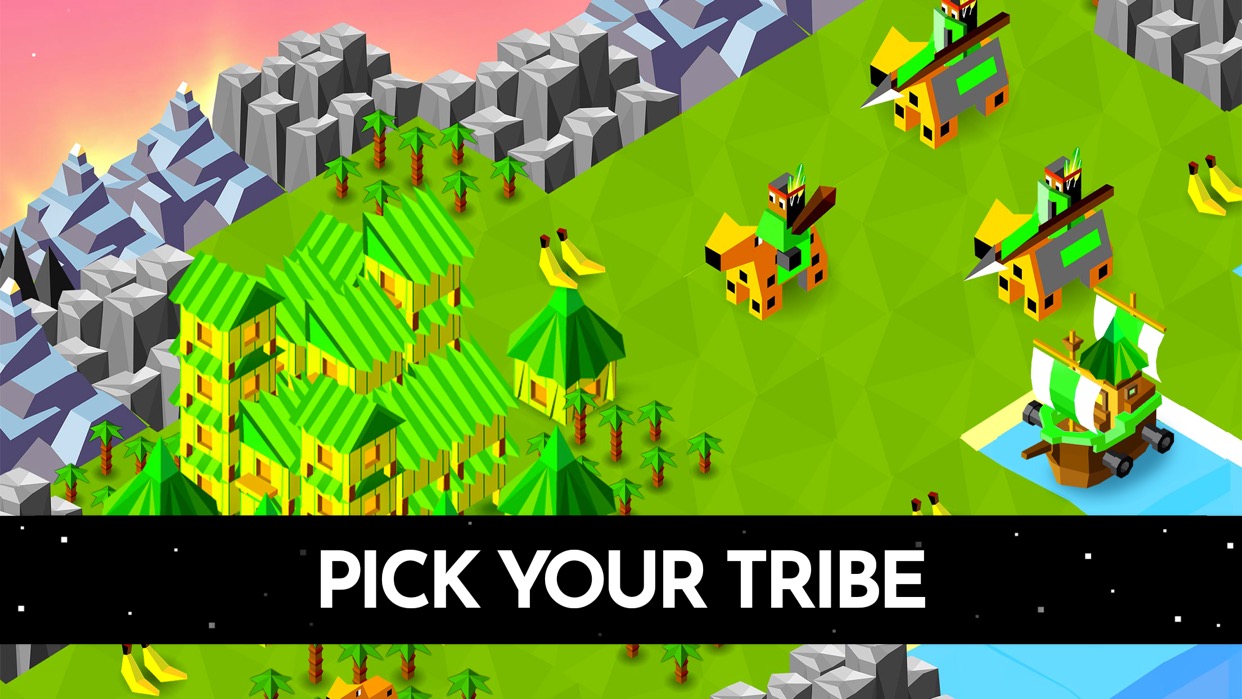 The Battle of Polytopia gameplay still